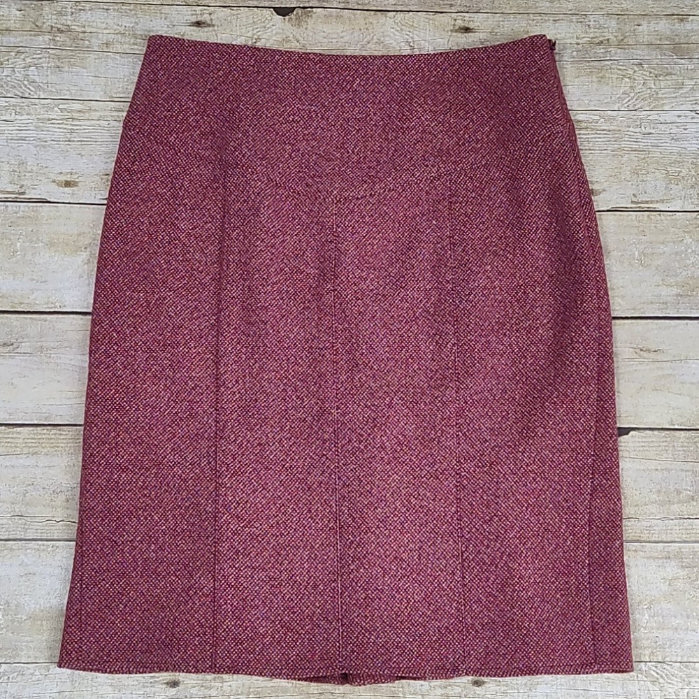Diane Von Furstenberg Collins Wool Blend Skirt